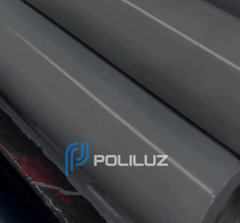 Rodillos de impresión con la marca POLILUZ